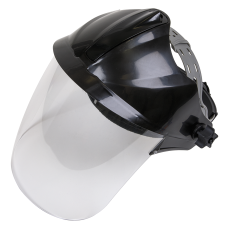Deluxe Brow Guard with Aspherical Polycarbonate Full Face Shield - SSP78 - Farming Parts