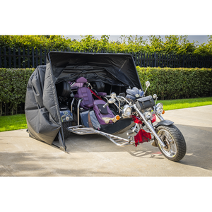 Trike/3 Motorcycle Garage Shelter 2100 x 3800 x 1900mm - SE-STSXL