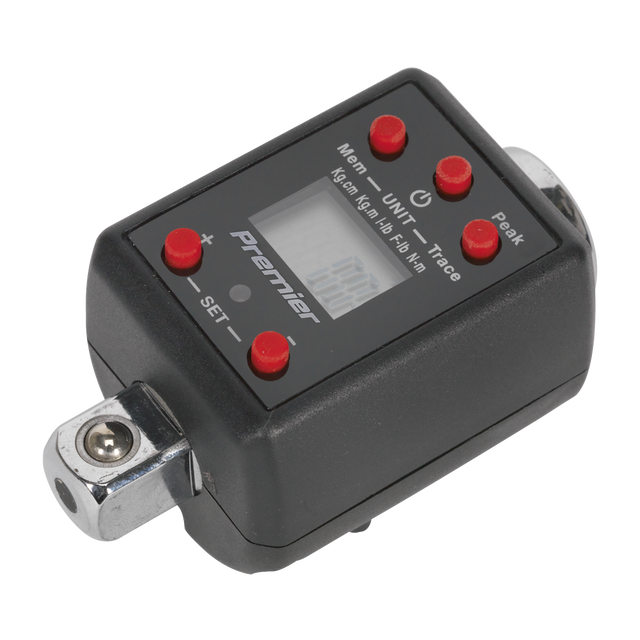 Torque Adaptor Digital 1/2"Sq Drive 40-200Nm(29.5-147.5lb.ft) - STW290 - Farming Parts