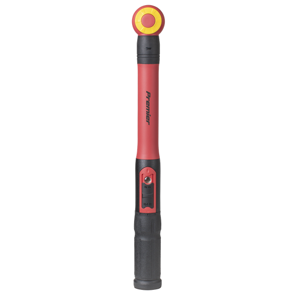 Premier Insulated Torque Wrench 3/8"Sq Drive 5-25Nm - VDE Approved - SE-STW810