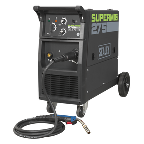 Professional MIG Welder 270Amp 230V with Binzel® Euro Torch - SUPERMIG275 - Farming Parts