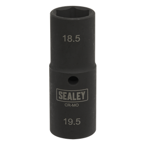 Impact Socket 1/2"Sq Drive Double Ended 18.5-19.5mm - SX1819 - Farming Parts