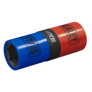 Double Ended Impact Socket 21 x 21.5mm 1/2"Sq Drive Alloy Wheel - SE-SX1821S