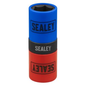 Double Ended Impact Socket 21 x 21.5mm 1/2"Sq Drive Alloy Wheel - SE-SX1821S