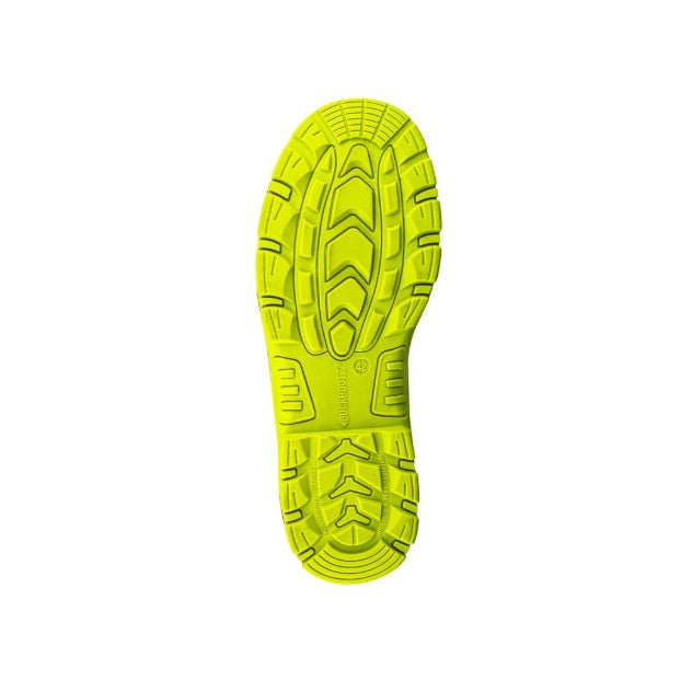 *STOCK CLEARANCE* - Buckler - Buckz Viz Safety Boots - BVIZ2 BK YL Buckzviz Lace Boot - Black HI Vis Yellow - Size UK 6