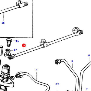 AGCO | Leak-Off Pipe | AG-737180M91