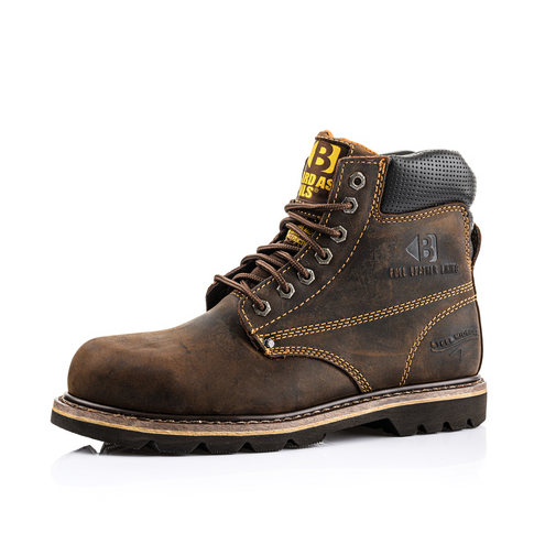 Buckler Lace Safety Boot – B425SM | Goodyear Welted, Steel Toe & Oil-Resistant Sole