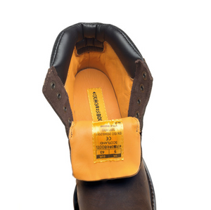 *STOCK CLEARANCE* - UK Size 8 - Buckler Lace Safety Boot – B425SM | Goodyear Welted, Steel Toe & Oil-Resistant Sole