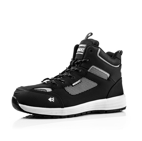 *STOCK CLEARANCE* - Buckler Largo Bay Safety Trainer – Lightweight Composite Toe Work Shoes | BAZBK