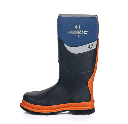 Buckler Safety Buckbootz Blue – Waterproof Steel Toe Work Boots | BBZ6000BL