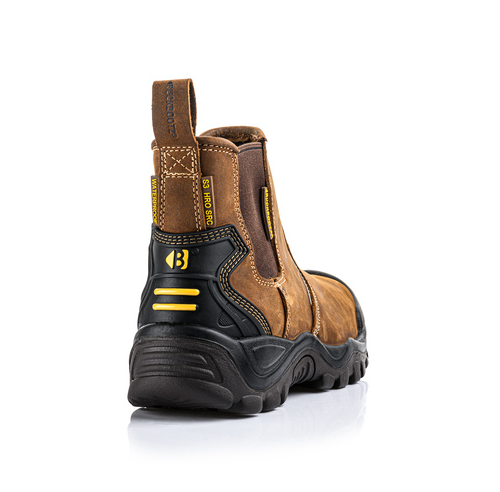 Buckler Safety Buckshot – Waterproof Steel Toe Work Boots | BSH006BR