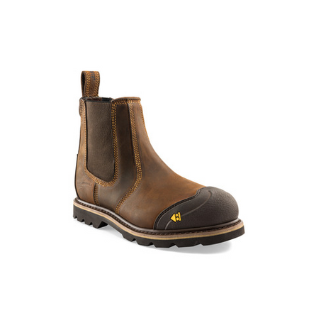 *STOCK CLEARANCE* - UK Size 13 - Buckler Safety Dealer Boot – Goodyear Welted Steel Toe Work Boots | B1990SM