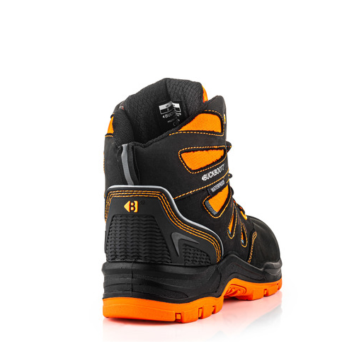*STOCK CLEARANCE* - Buckler Safety Lace Boot – BVIZ2/OR | Hi-Vis, Waterproof & Slip-Resistant