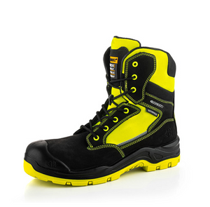 Buckler Safety Lace/Zip Boot – Hi-Viz Waterproof Work Boots | BVIZ1YL