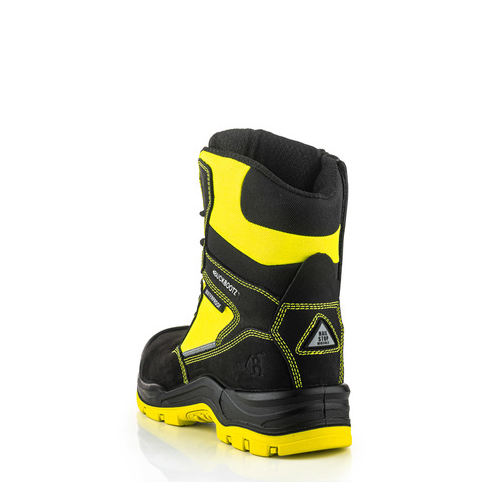 Buckler Safety Lace/Zip Boot – Hi-Viz Waterproof Work Boots | BVIZ1YL