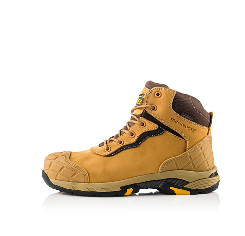 *STOCK CLEARANCE* - UK Size 12 - Buckler Tradez Blitz Waterproof Safety Boots – BLITZHY | Lightweight & Metal-Free Protection