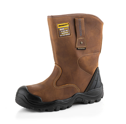 Buckler Waterproof Safety Rigger Boot – BSH010BR | Extra Comfort & Secure Fit