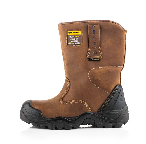 Buckler Waterproof Safety Rigger Boot – BSH010BR | Extra Comfort & Secure Fit