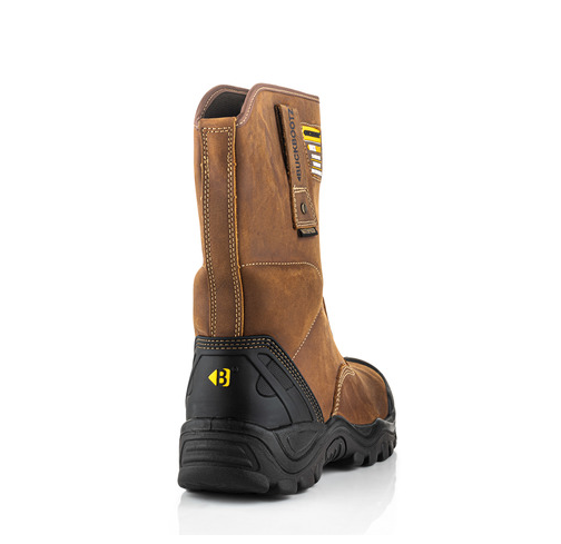 Buckler Waterproof Safety Rigger Boot – BSH010BR | Extra Comfort & Secure Fit