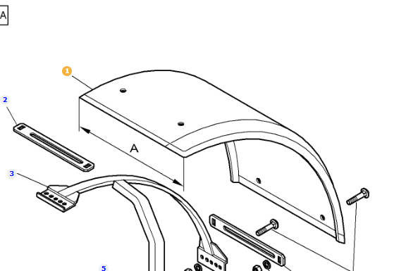 *STOCK CLEARANCE* - Mudguard - 3715947M2