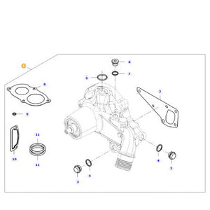 AGCO | Kit,Water Pump - Acp055583C