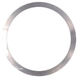 A circular metal ring branded with "Massey Tractor Parts" on the lower-left side, perfect for enthusiasts of Massey Ferguson and diverse tractor models. This high-quality product is known as the Massey Ferguson - Shim - 3428925M1 by AGCO.