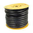 A large coil of Smooth Fuel Hose - 7.5 x 14mm x 15m - S.19159 by Sparex, crafted from premium grade compounds, is wound around a yellow circular spool.