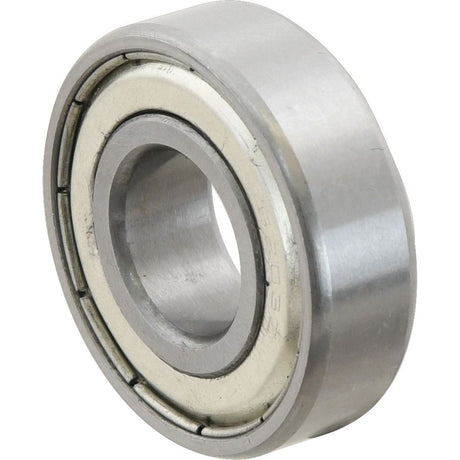 Close-up view of the Sparex Deep Groove Ball Bearing (6203ZZC3) - S.40734, cylindrical in shape with an inner and outer ring.