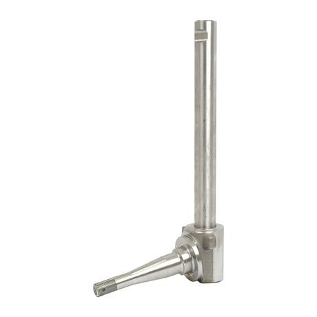 A metal industrial part featuring a threaded tip, an elongated cylindrical body, and a rectangular base; commonly known as Spindle RH in the Sparex series, Part No. S.15985.