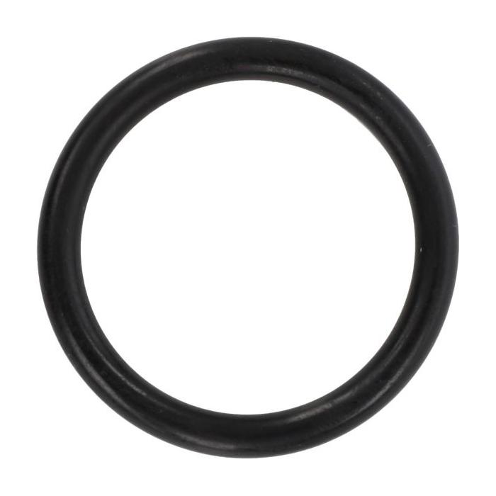 A Massey Ferguson - Steering Column O Ring (part number 1850234M1) by AGCO, made of black Nitrile Rubber, isolated on a white background.