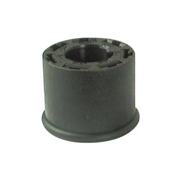 A cylindrical black plastic switch housing with a hollow center and a slightly wider base, provided by the brand Sparex under Part No. S.52847.