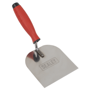 Sealey | Stainless Steel Margin Trowel with Rubber Handle 120mm - T1706