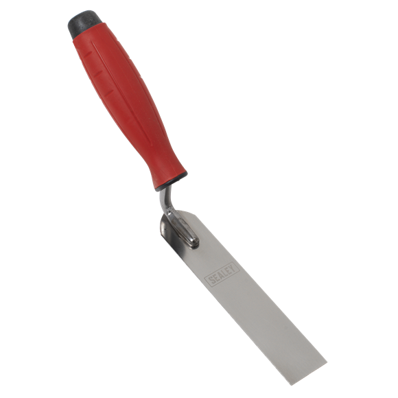 Sealey Stainless Steel Finishing Trowel Rubber Handle 30 x 160mm T1740