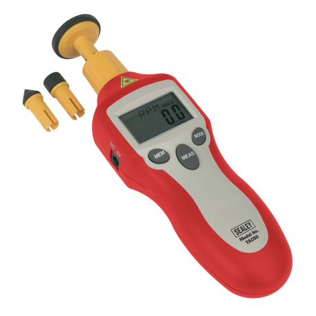 Digital Tachometer Contact/Non-Contact - TA050 - Farming Parts