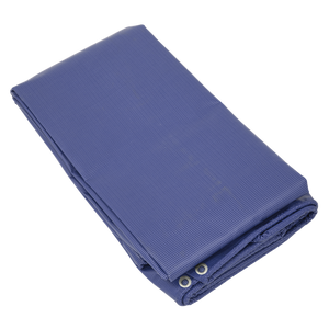 Heavy Duty PVC Tarpaulin 4.88 x 6.10m - Blue - SE-TARP4060