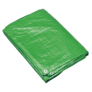 Tarpaulin 1.73 x 2.31m Green - TARP68G - Farming Parts