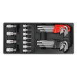 Tool Tray with Hex/Ball-End Hex Keys & Socket Bit Set 29pc - TBT07 - Farming Parts