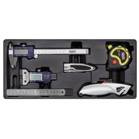 Tool Tray with Measuring & Cutting Set 6pc - TBT12 - Farming Parts