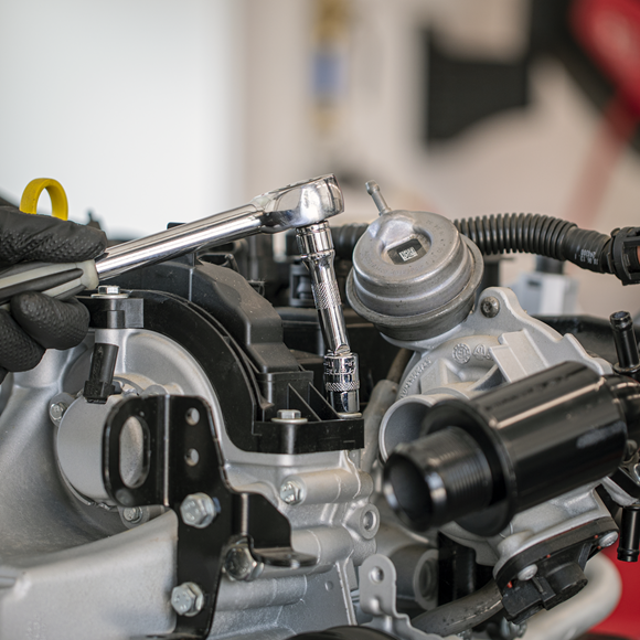 Premier Wobble Extension Bar Set with Tool Tray 1/4", 3/8" & 1/2"Sq Drive 12pc - SE-TBT44