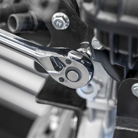 Premier Ratchet, Torque Wrench, Breaker Bar & Socket Adaptor Set with Tool Tray 3/8"Sq & 1/2"Sq Drive 12pc - SE-TBT45