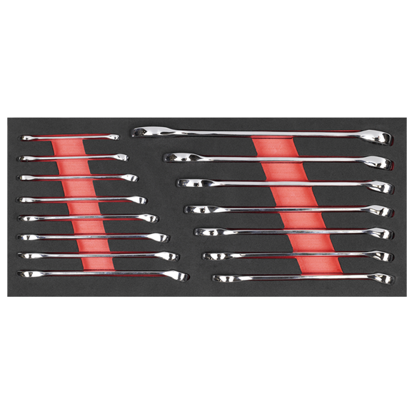 Premier Combination Spanner Set with Tool Tray 15pc - SE-TBT48