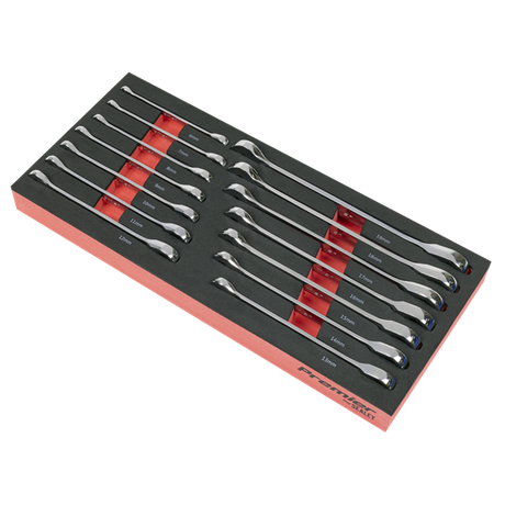 Premier Ratchet Spanner Set with Tool Tray 14pc - SE-TBT49