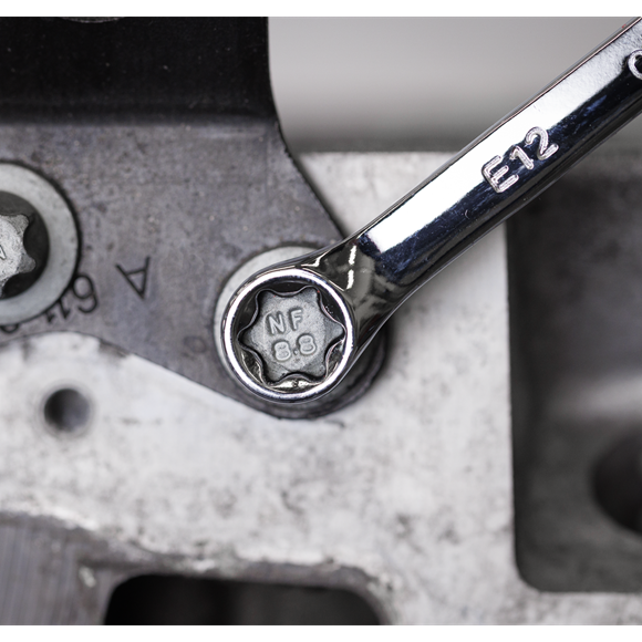 Sealey Premier Stubby Combination, TRX Star* & Crow's Foot TBT50