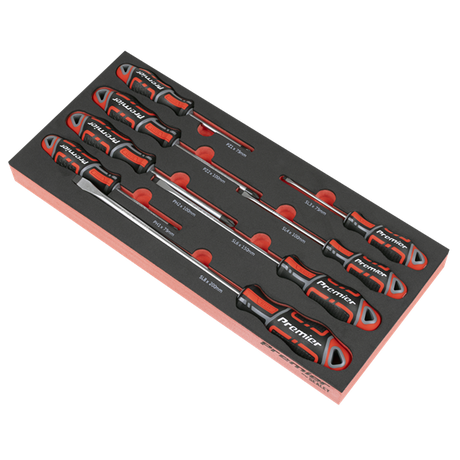 Premier Screwdriver Set with Tool Tray 8pc - SE-TBT53