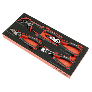 Premier Pliers Set with Tool Tray 4pc - SE-TBT56