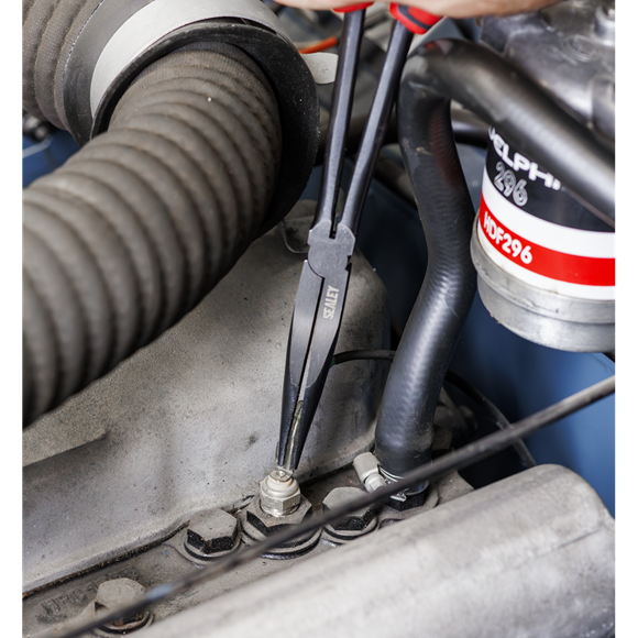Premier Long Needle Nose Pliers Set with Tool Tray 3pc - SE-TBT58