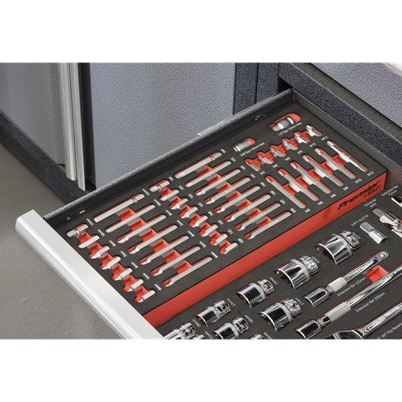 Premier TRX-Star*, Hex & Spline Bit Set with Tool Tray 44pc - SE-TBT60