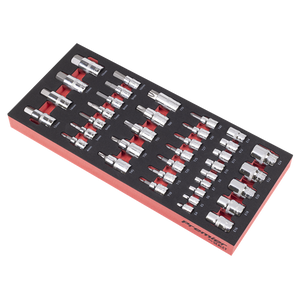 Premier Socket Bit Set with Tool Tray 37pc - SE-TBT61