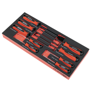 Premier Scraper & Hook Set with Tool Tray 9pc - SE-TBT65