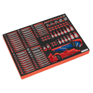 Tool Tray with Specialised Bits & Sockets 177pc - TBTP07 - Farming Parts